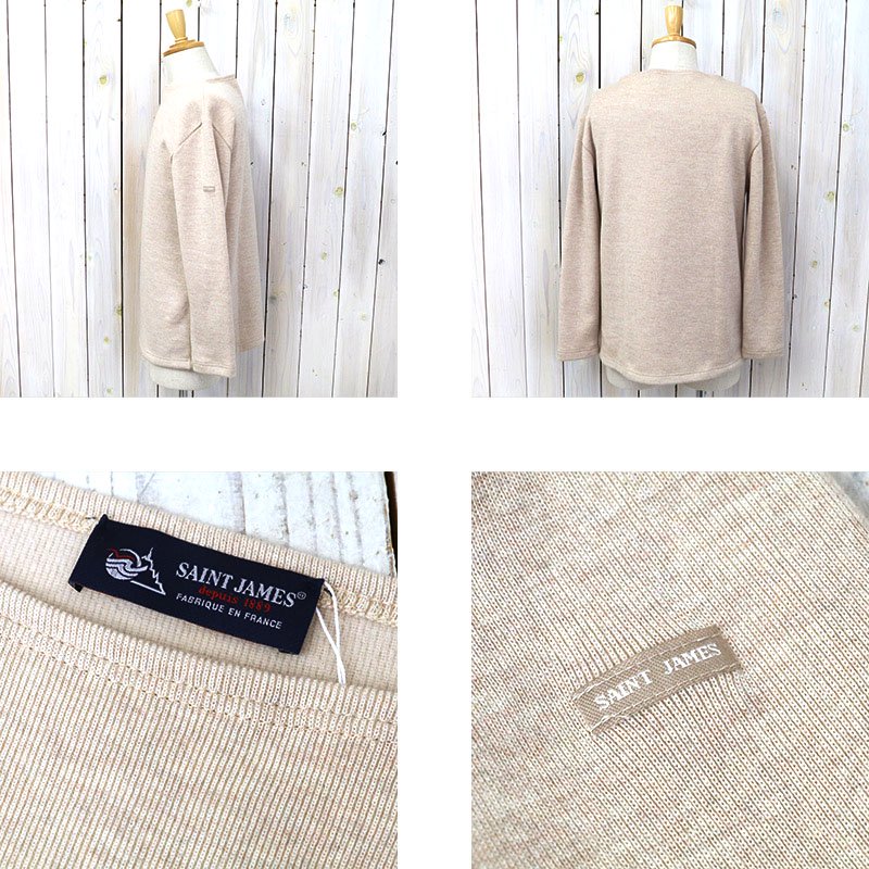 SAINT JAMES『DOUBLEFACE SWEATER』(SABLE)