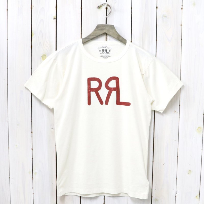 Double RL『RRL LOGO COTTON JERSEY TEE』(NATURAL)