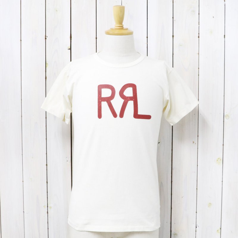 Double RL『RRL LOGO COTTON JERSEY TEE』(NATURAL)
