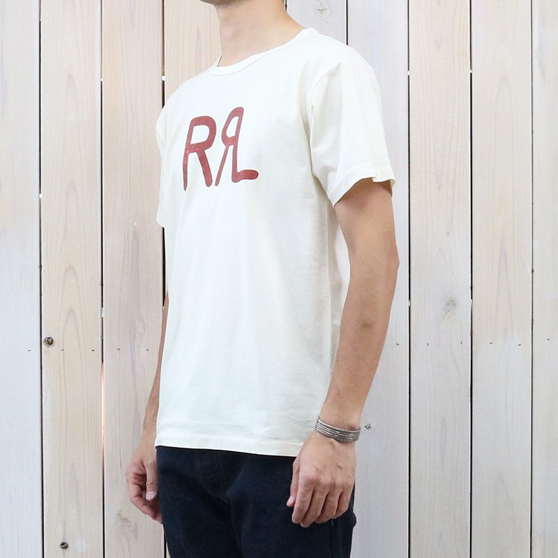 Double RL『RRL LOGO COTTON JERSEY TEE』(NATURAL)