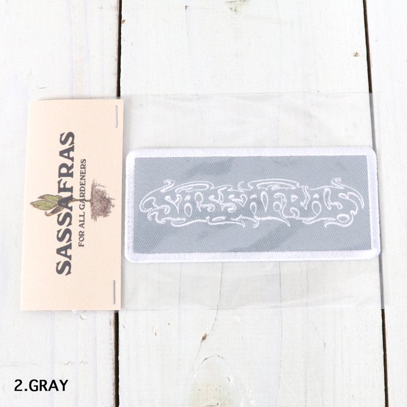 SASSAFRAS『OVERGROWN LOGO PATCH』