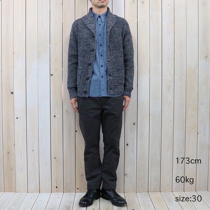 Double RL『SLIM FIT COTTON CHINO』(FADED BLACK)