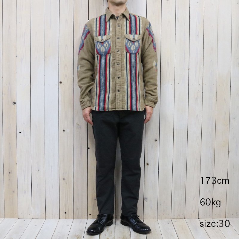 Double RL『SLIM FIT COTTON CHINO』(FADED BLACK)