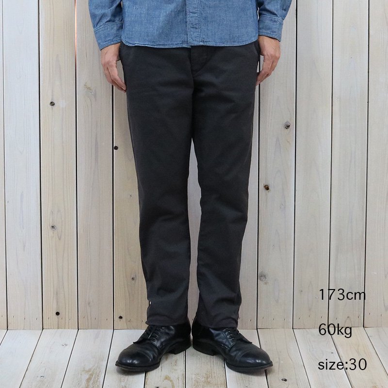 Double RL『SLIM FIT COTTON CHINO』(FADED BLACK)
