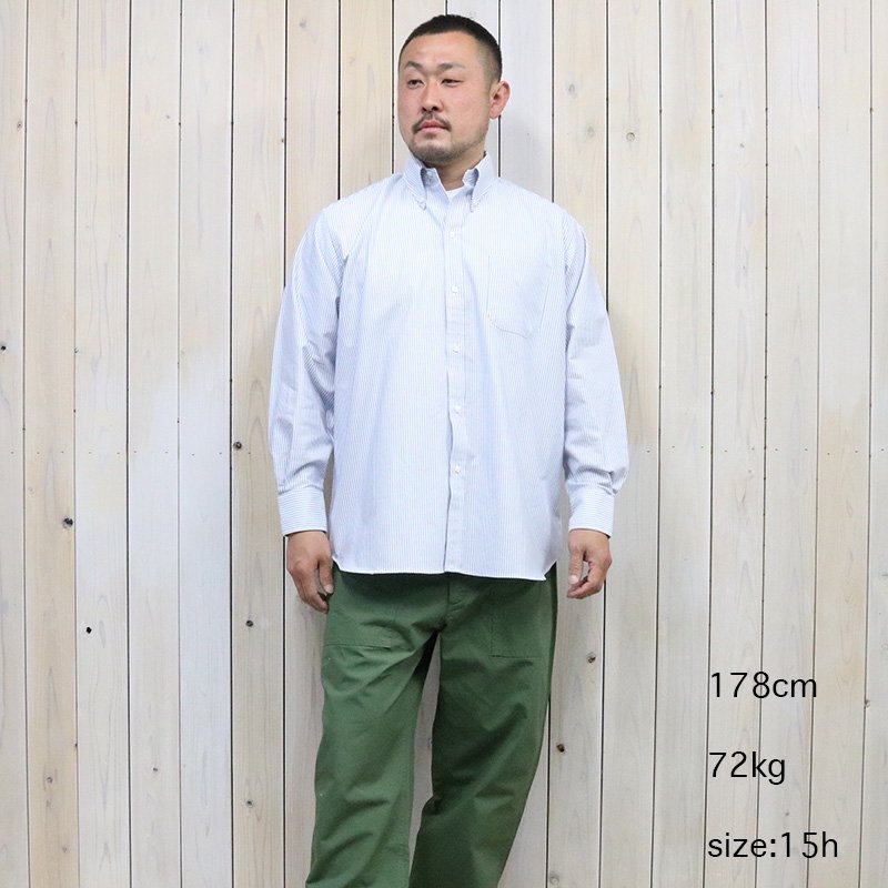 INDIVIDUALIZED SHIRTS『UNIVERSITY STRIPES-Limited』(LT.BLUE)
