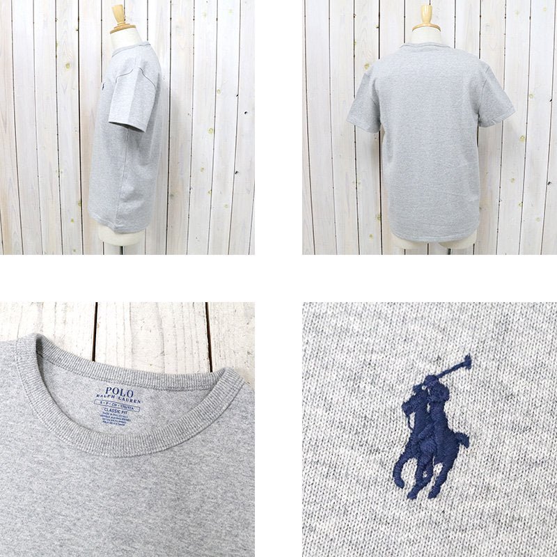 POLO RALPH LAUREN『クラシックフィット クルーネック Tシャツ』(GRAY)