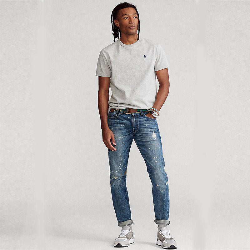 POLO RALPH LAUREN『クラシックフィット クルーネック Tシャツ』(GRAY)