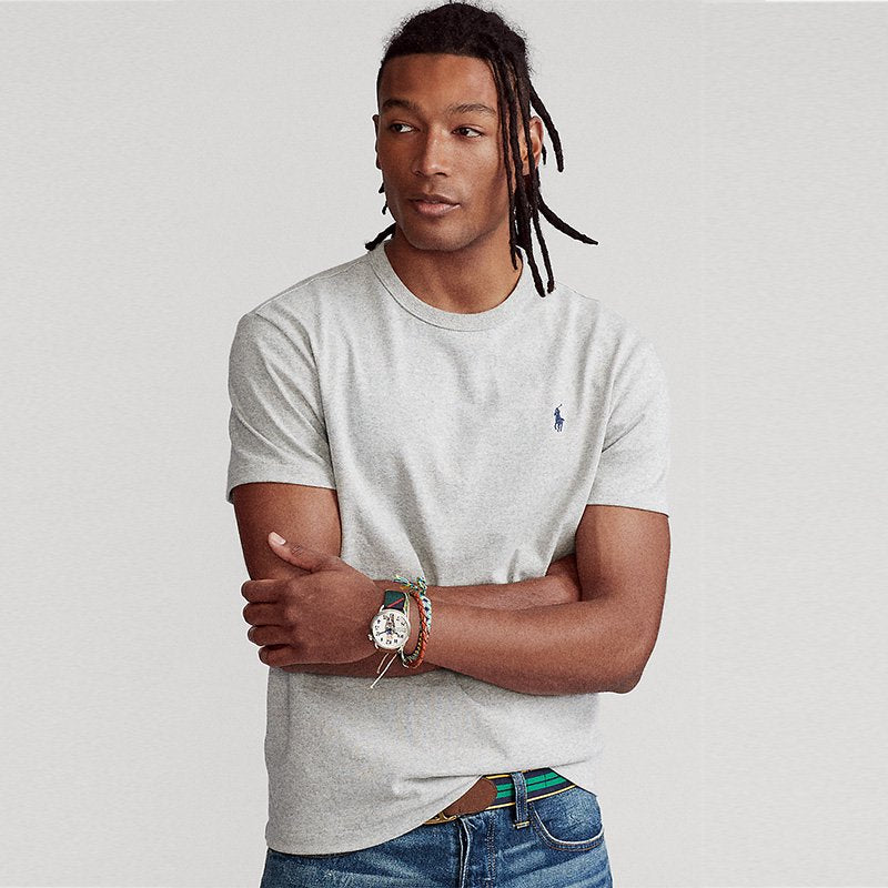 POLO RALPH LAUREN『クラシックフィット クルーネック Tシャツ』(GRAY)