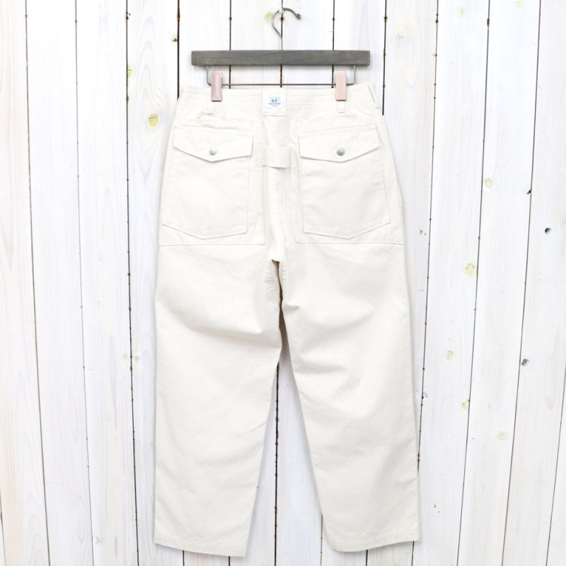SASSAFRAS『GARDEN TOUGH PANTS(CANVAS)』(NATURAL)