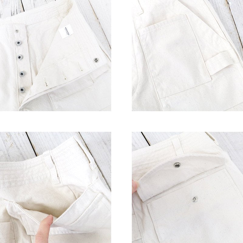 SASSAFRAS『GARDEN TOUGH PANTS(CANVAS)』(NATURAL)