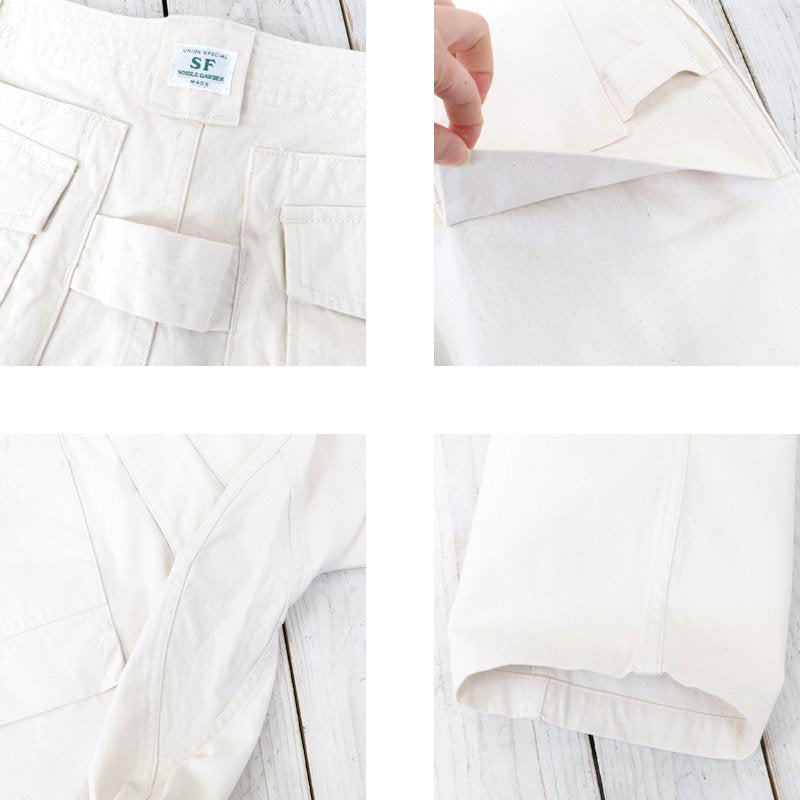 SASSAFRAS『GARDEN TOUGH PANTS(CANVAS)』(NATURAL)