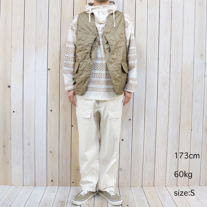 SASSAFRAS『GARDEN TOUGH PANTS(CANVAS)』(NATURAL)