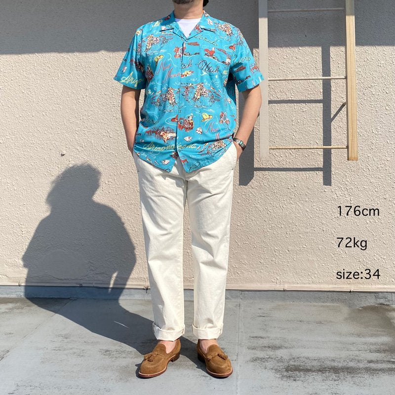 Double RL『TWILL PANT』(NATURAL W SEED)