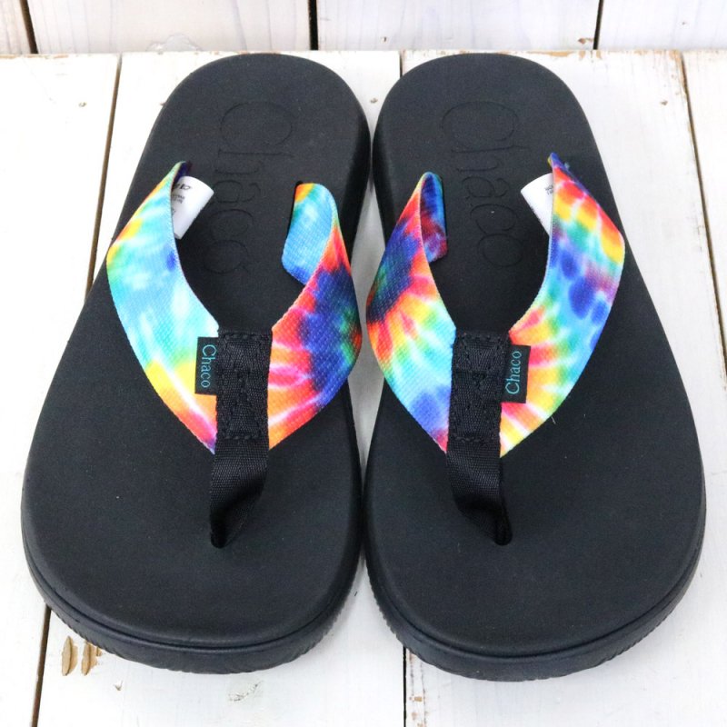 【SALE30%OFF】Chaco : W’s CHILLOS FLIP (DARK TIE DYE)