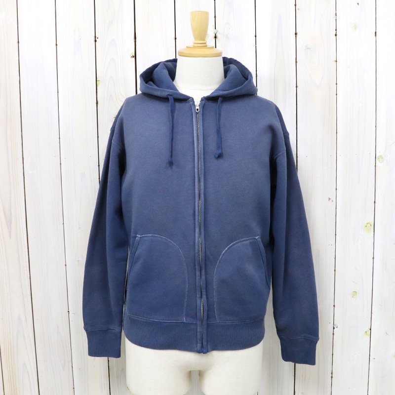 Double RL : FLEECE FULL-ZIP HOODIE (ERASMUS NAVY)