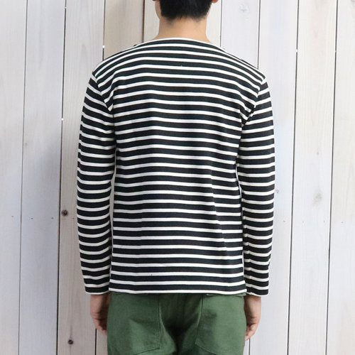 SAINT JAMES『OUESSANT』(NOIR/ECRU)