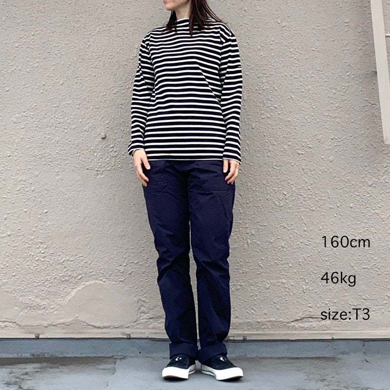 SAINT JAMES『OUESSANT』(NOIR/ECRU)