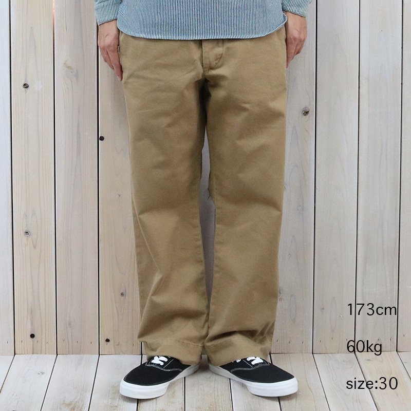 Double RL : COTTON FIELD CHINO (BRITISH KHAKI)