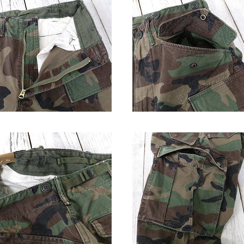 Double RL : CAMO RIPSTOP CARGO PANT (WOODLAND CAMO)
