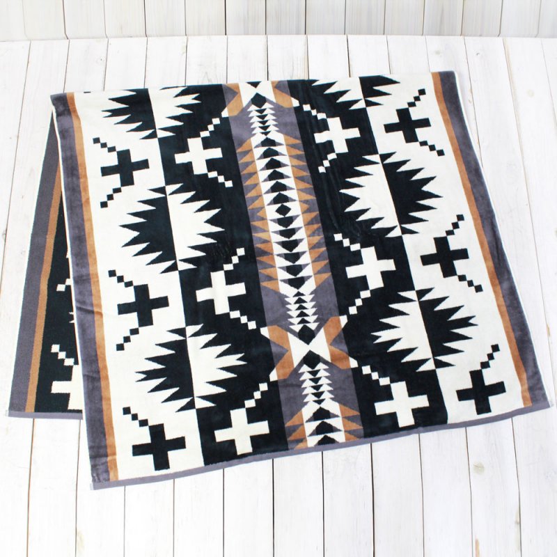 PENDLETON『JACQUARD TOWEL OVER SIZE』(Spider Rock)