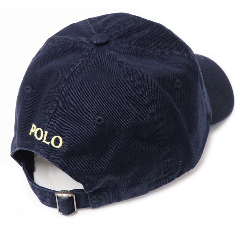 POLO RALPH LAUREN『コットン チノ ベースボール キャップ』(RELAY BLUE)