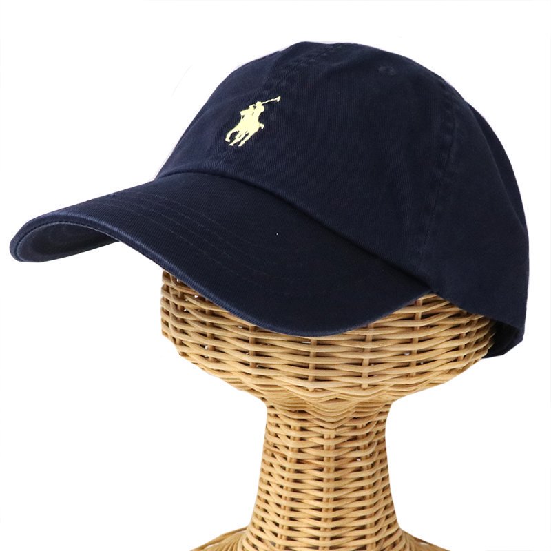 POLO RALPH LAUREN『コットン チノ ベースボール キャップ』(RELAY BLUE)