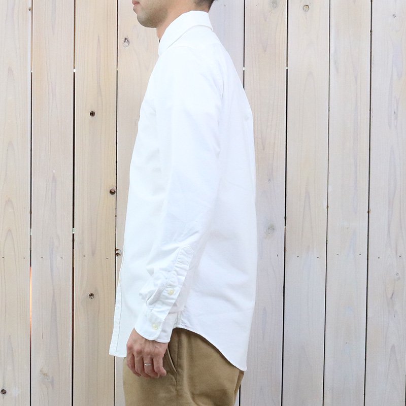 POLO RALPH LAUREN『カスタムフィット ボタンダウン オックスフォードシャツ』(WHITE)