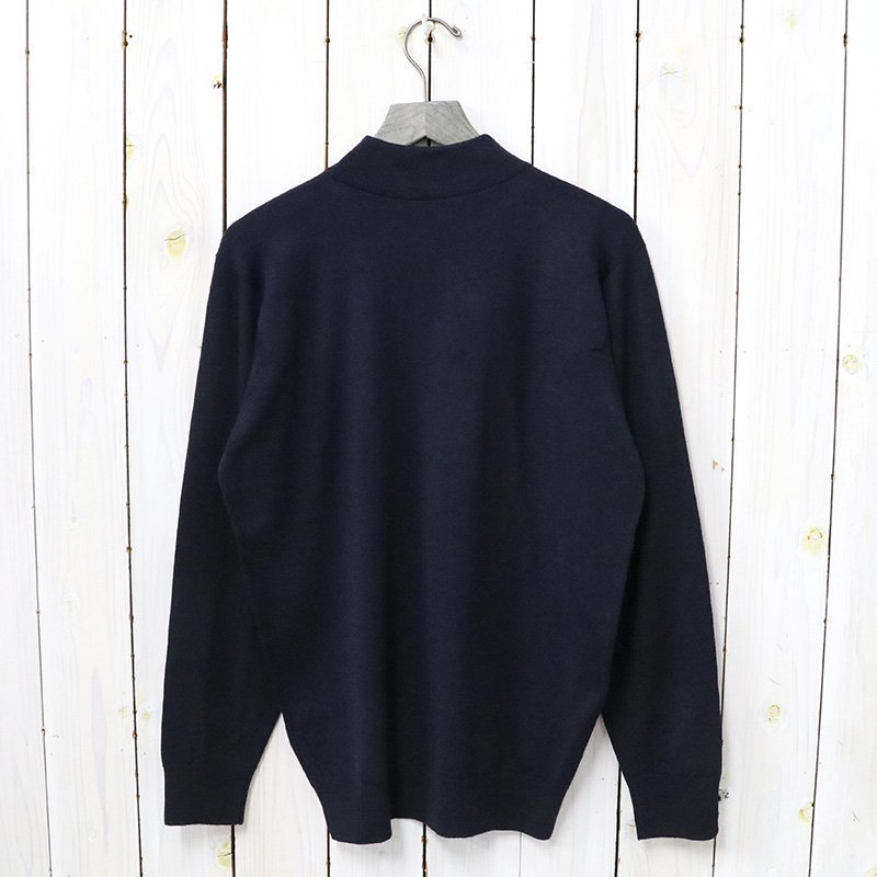 JOHN SMEDLEY『A4546(長袖モックネック)』(MIDNIGHT)