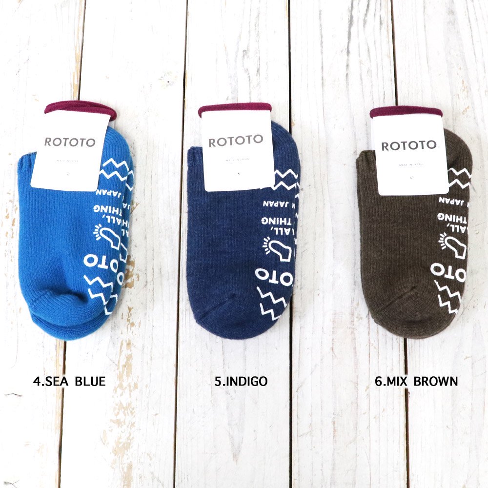 ROTOTO『PILE SOCKSLIPPER』