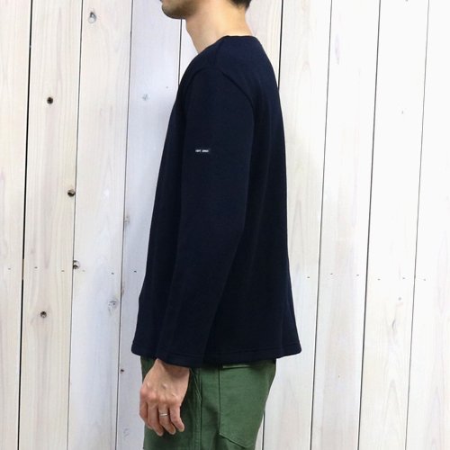 SAINT JAMES『DOUBLEFACE SWEATER』(NAVY)