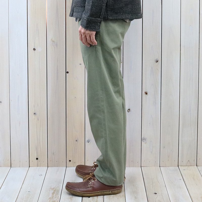 Double RL : COTTON CHINO TROUSER (OLIVE)