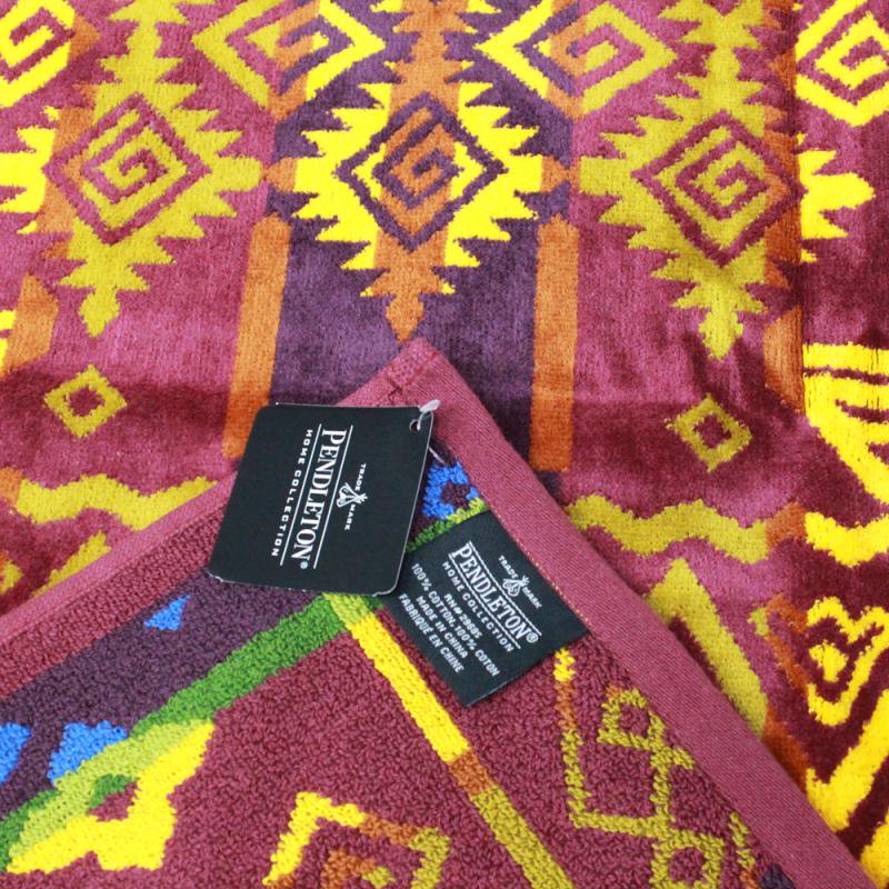 PENDLETON : JACQUARD TOWEL OVER SIZE (Abiquiu Sunset)