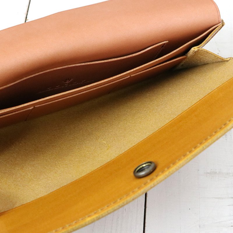 【SALE50%OFF】MOTO : LW2D 手染めウォレット (Yellow)