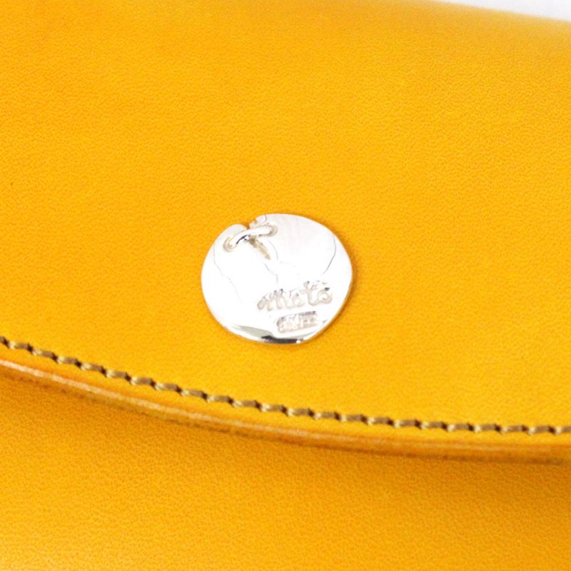 【SALE50%OFF】MOTO : LW2D 手染めウォレット (Yellow)