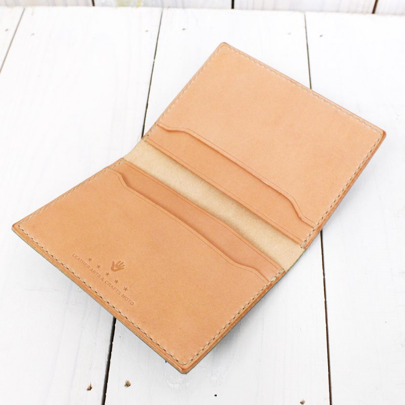【SALE50%OFF】MOTO : CA1D 手染めカードケース (Yellow)