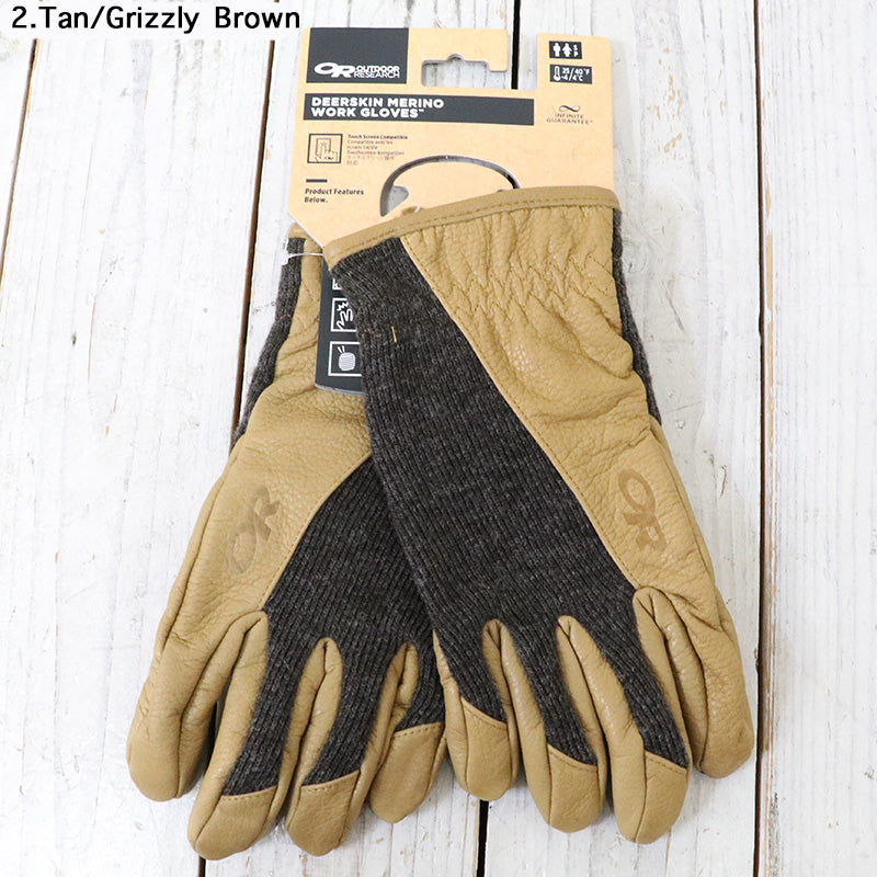 OUTDOOR RESEARCH : Deepskin Merino Work Gloves