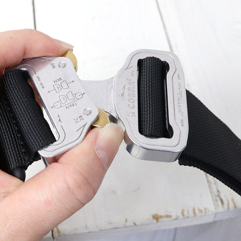 BAGJACK『NXL cobra 40mm belt』(silver buckle)