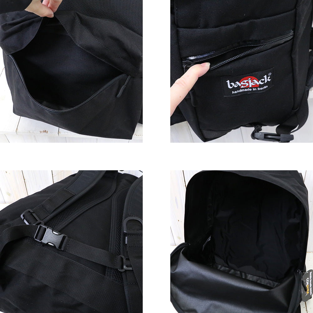 BAGJACK : daypack-L (Cordura Black)