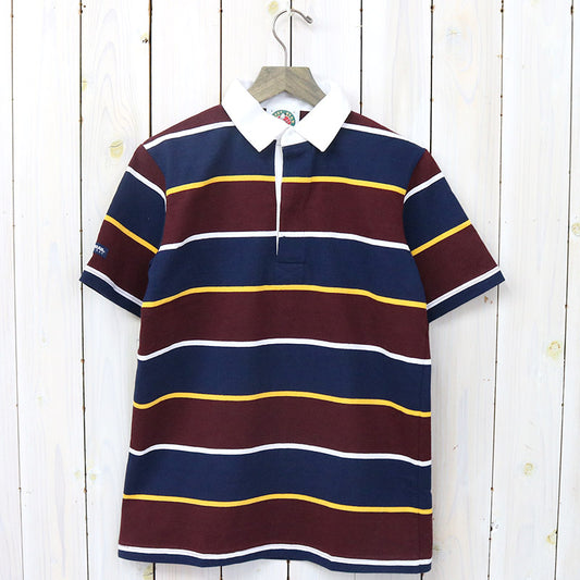 BARBARIAN『LIGHT WEIGHT RUGBY SHIRTS S/S』(NAVY/GOLD/HARVARD/WHITE)