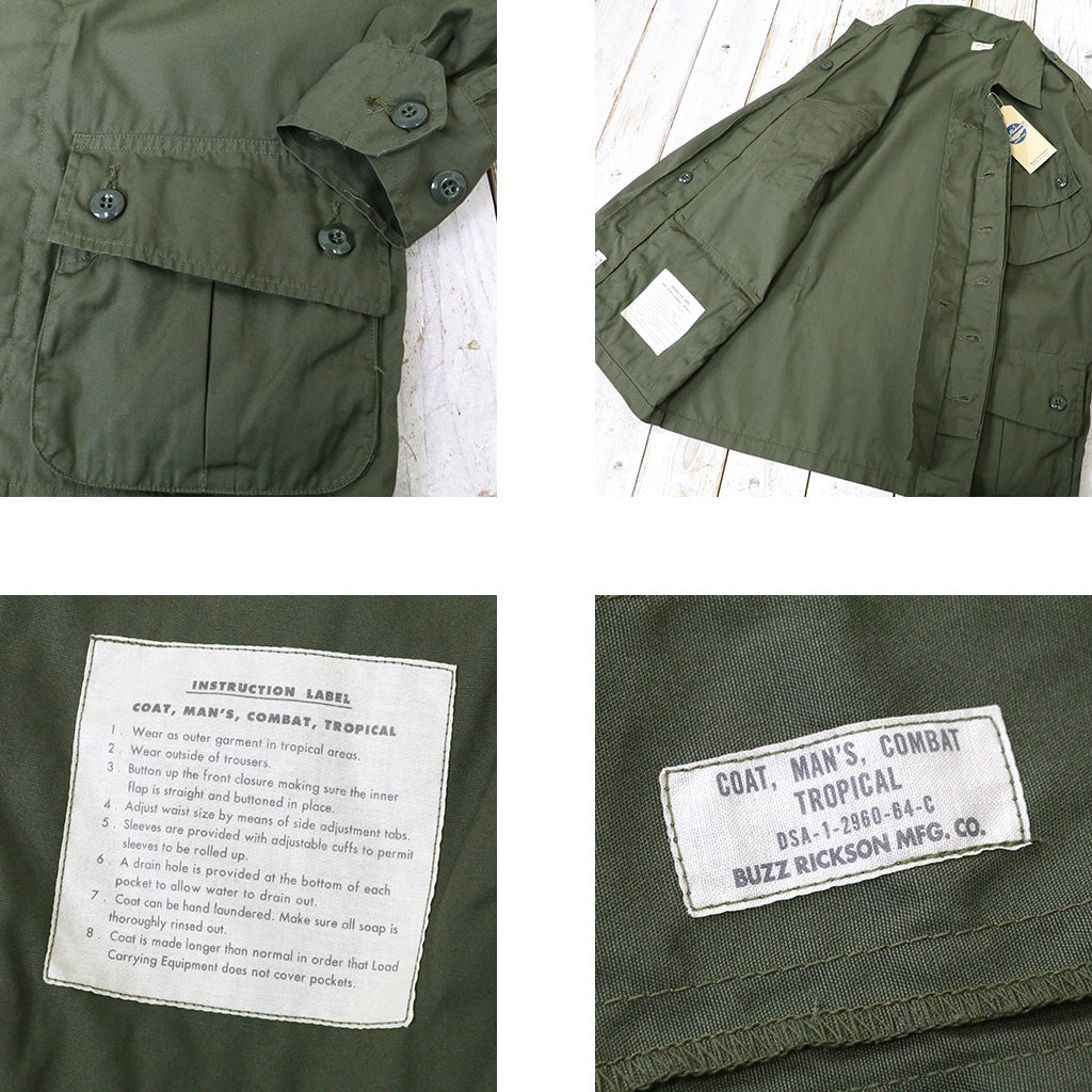 BUZZ RICKSON’S : COAT MAN’S COMBAT TROPICAL