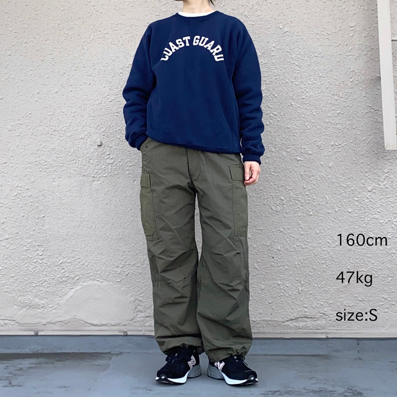 BUZZ RICKSON’S : HORIZONTAL KNITTING SWEAT SHIRT CORST GUARD