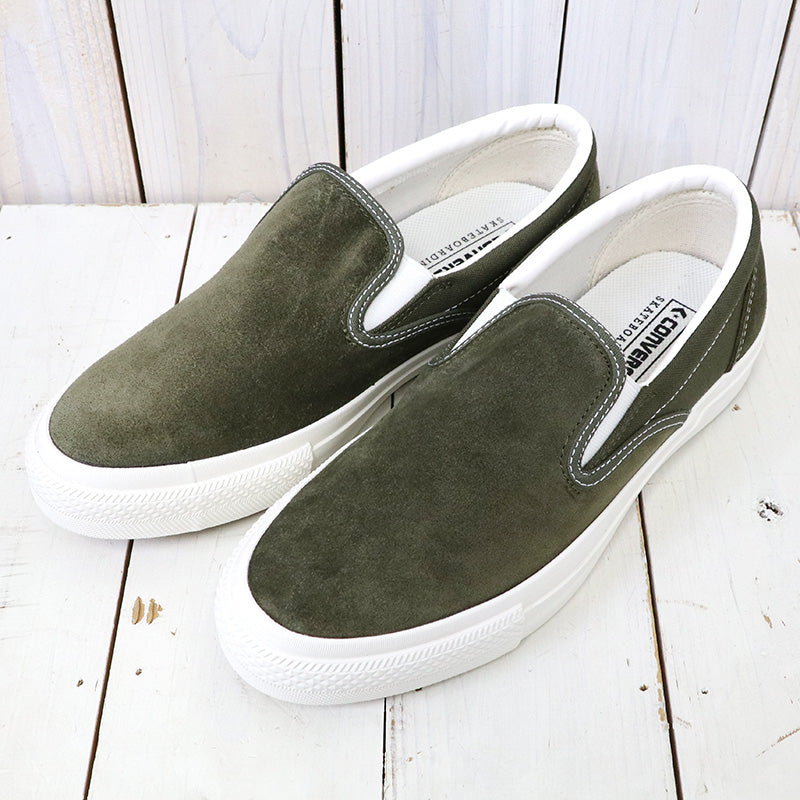 CONVERSE SKATEBOARDING『CS SLIP-ON SK』(OLIVE)