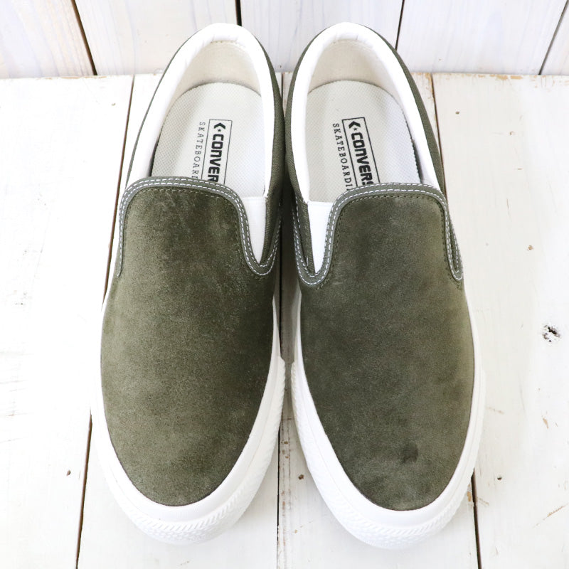 CONVERSE SKATEBOARDING『CS SLIP-ON SK』(OLIVE)
