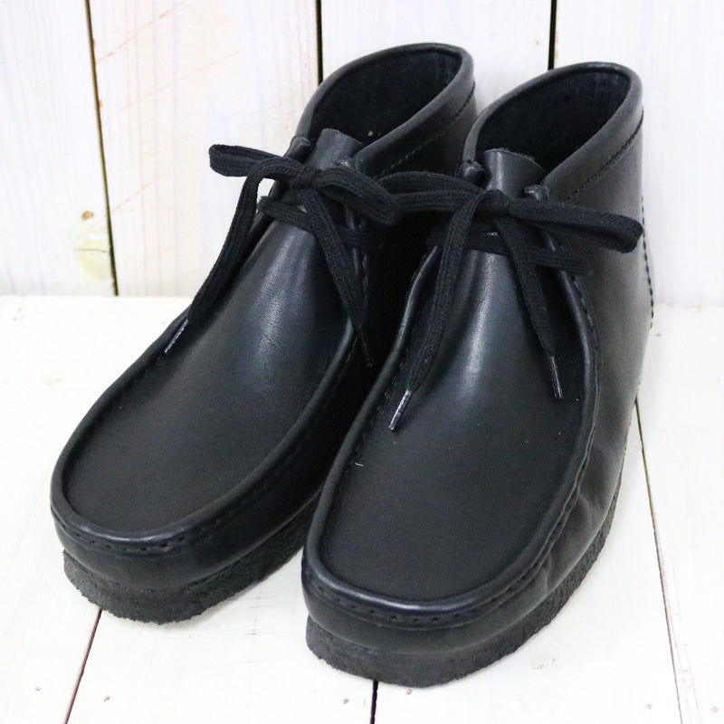 Clarks『Wallabee Boot』(Black Leather)