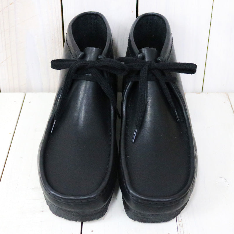 Clarks『Wallabee Boot』(Black Leather)