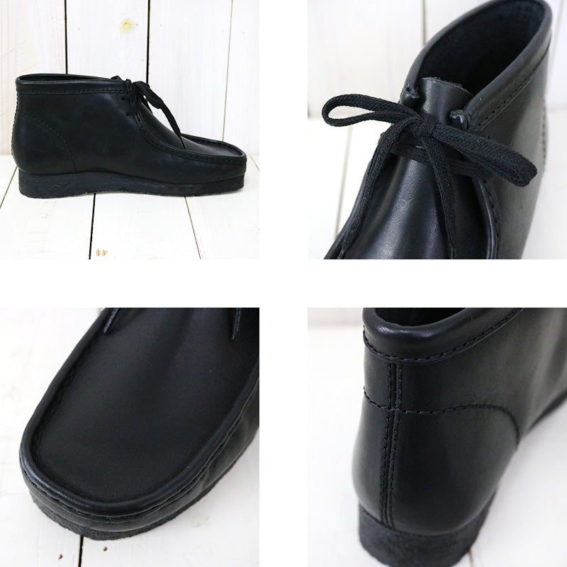 Clarks『Wallabee Boot』(Black Leather)