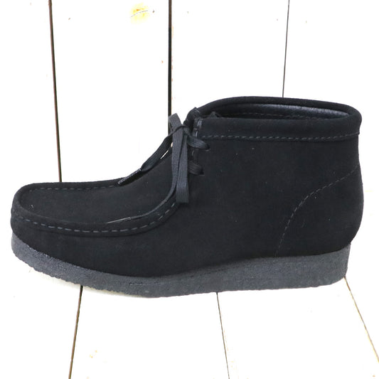 Clarks『Wallabee Boot』(Black Suede)