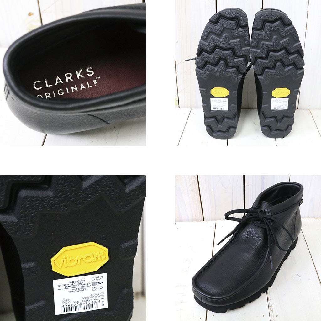 Clarks『WallabeeBT GTX』(Black Leather)