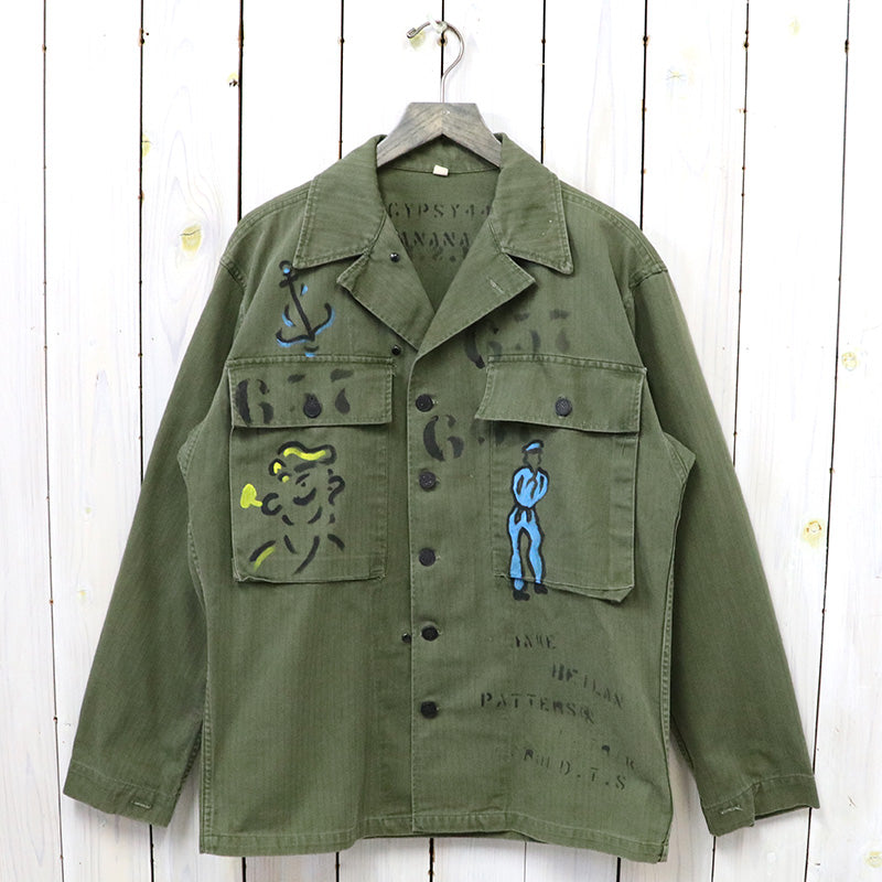 【SALE40%OFF】SHANANA MIL『GYPSY HAND PAINT POPEYE HBT JACKET』(D)