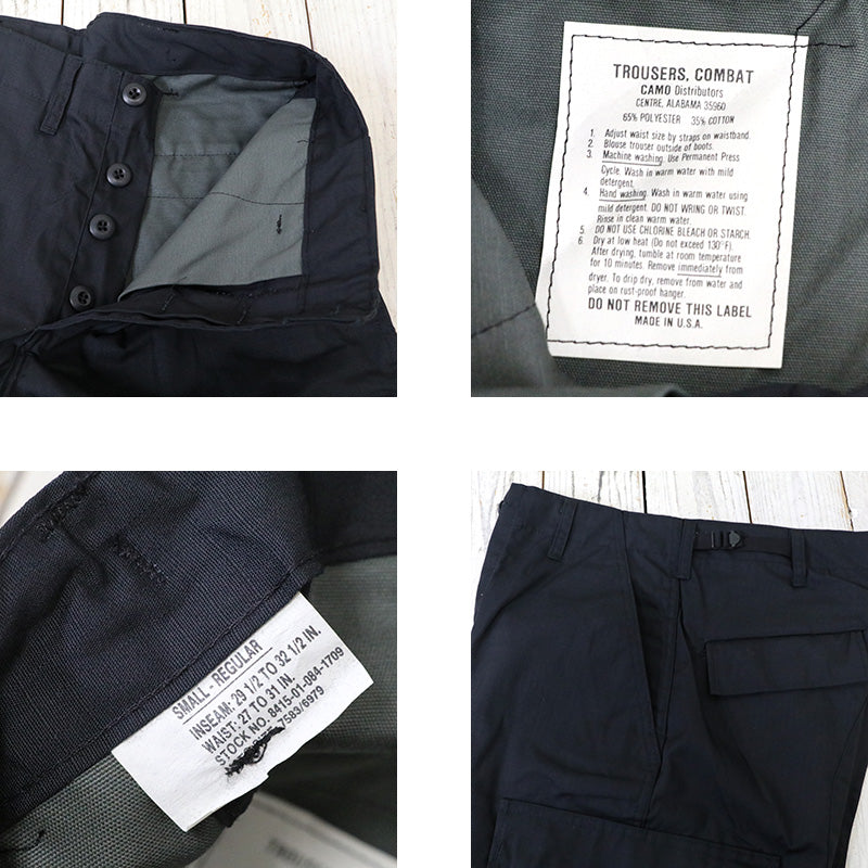 DEAD STOCK : BDU TROUSERS (BLACK)